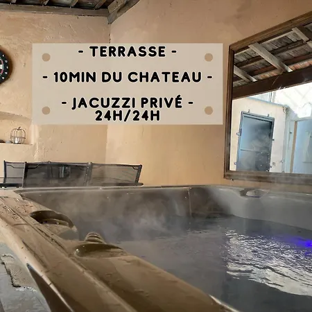 Patio, Jacuzzi Professionnel, Table De Massage, Climatise, Le Cocon De Pedro